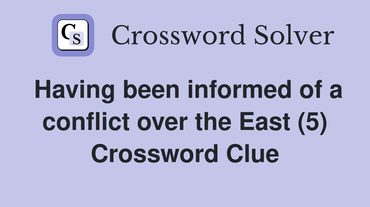 make a speech up having been abused crossword clue